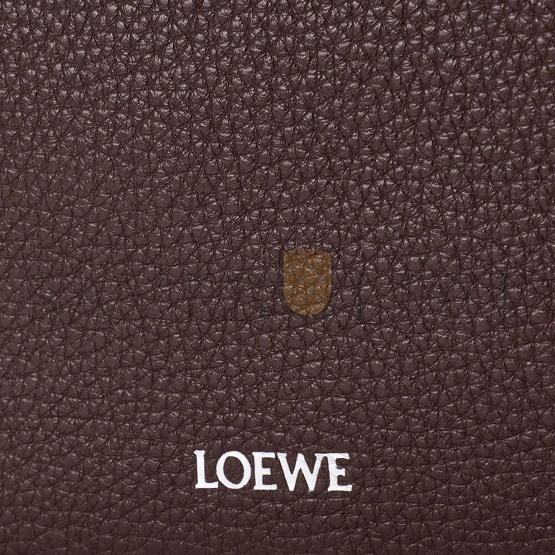 LOEWE MEDIUM PEBBLE MESSENGER BAG IN SUPPLE GRAINED CALFSKIN BANBA73X08 (23*18*9cm)